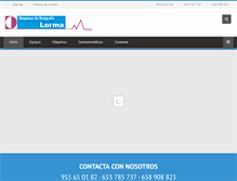 Tablet Screenshot of maquinasserigrafia.com